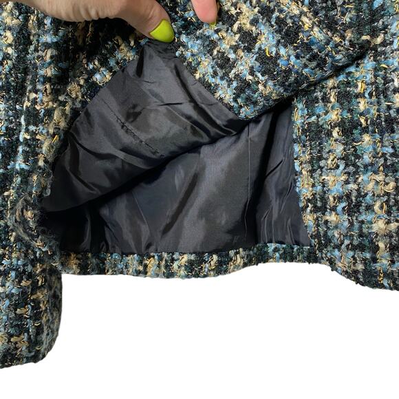 Coldwater Creek Wool Blend Tweed Single Breasted Jacket size Small - Picture 5 of 5